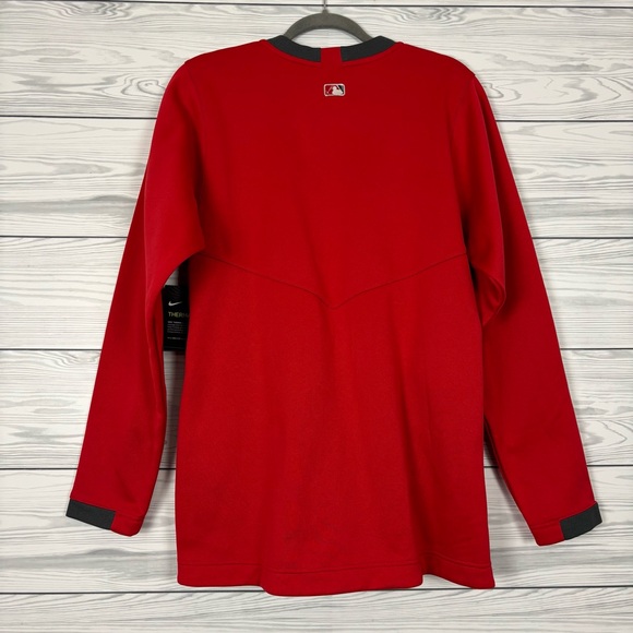 Nike Dri-Fit MLB Authentic Red Therma Pullover NWT Washington Nationals Medium - Picture 10 of 14